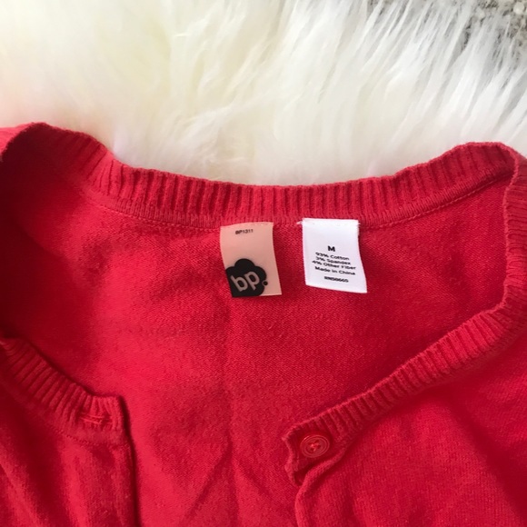 B.P. | Red Cardigan - Picture 2 of 4